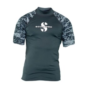 SCUBAPRO-RASH-GUARD-MANICA CORTA-UPF-50-GRAPHITE